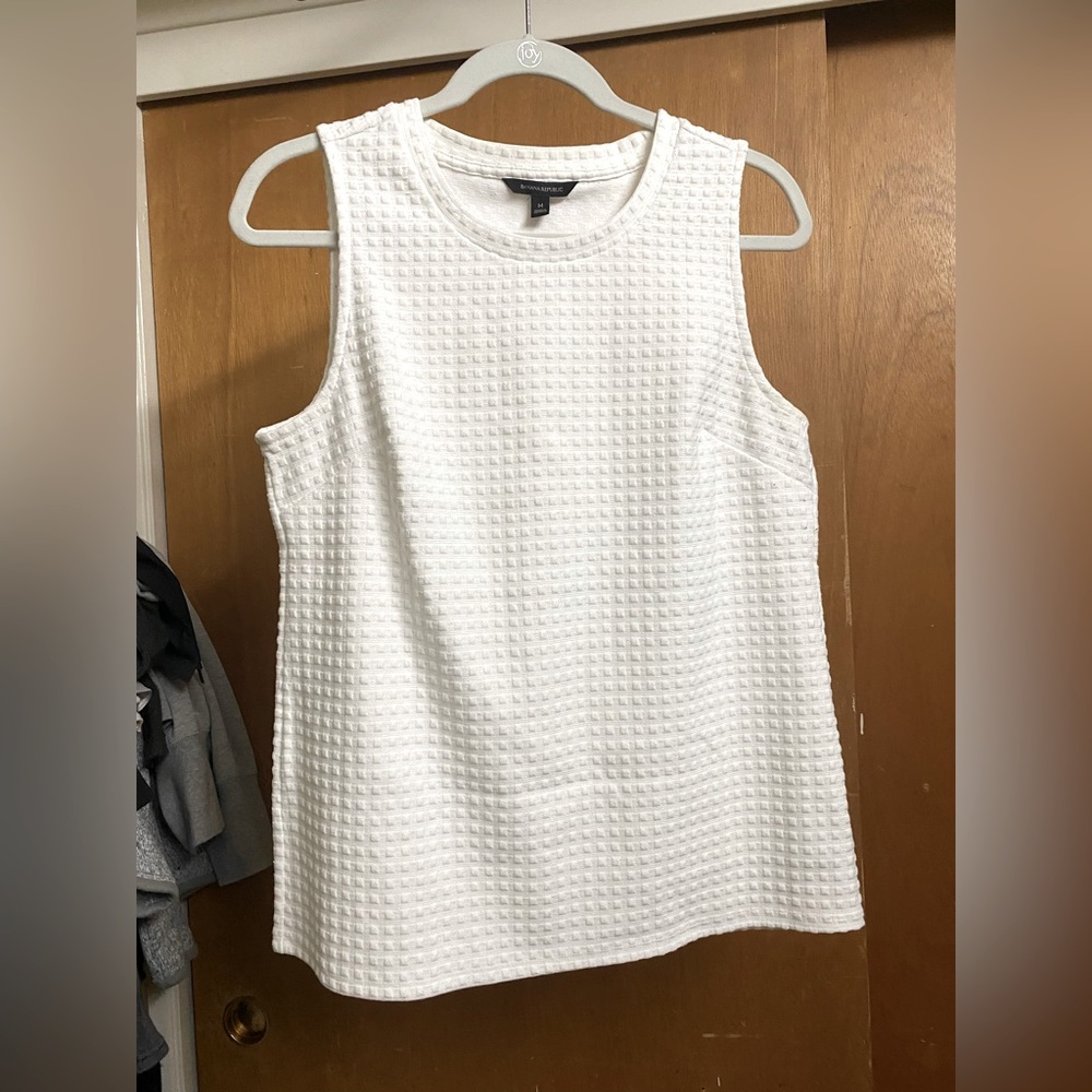 Banana Republic Boxcut sleeveless tunic blouse